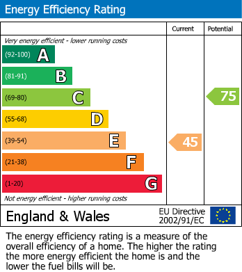 EPC Graph for Scoriton, Pittville Crescent