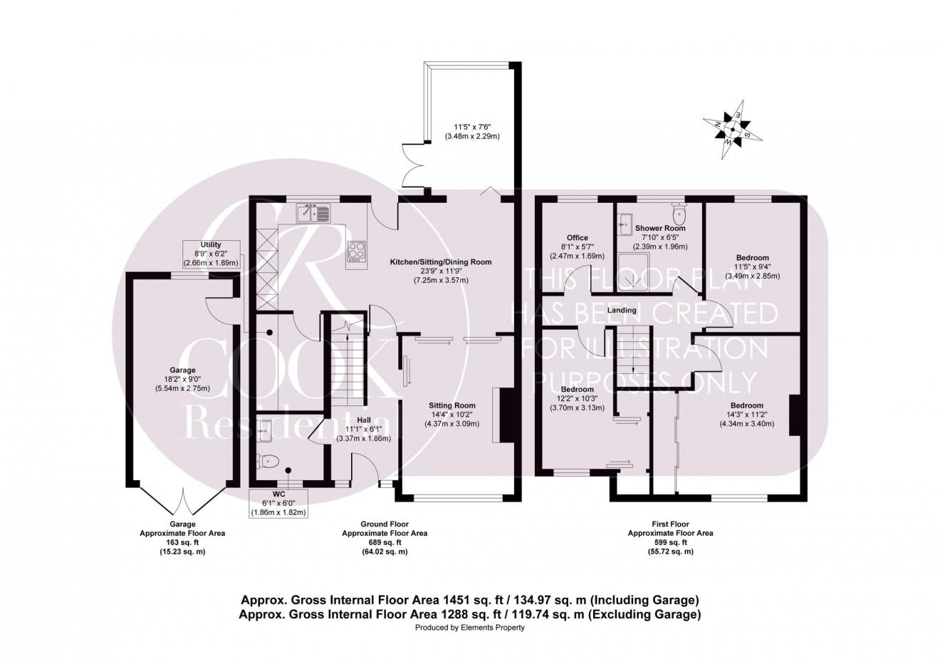 Floorplan for Caernarvon Road, Cheltenham, GL51