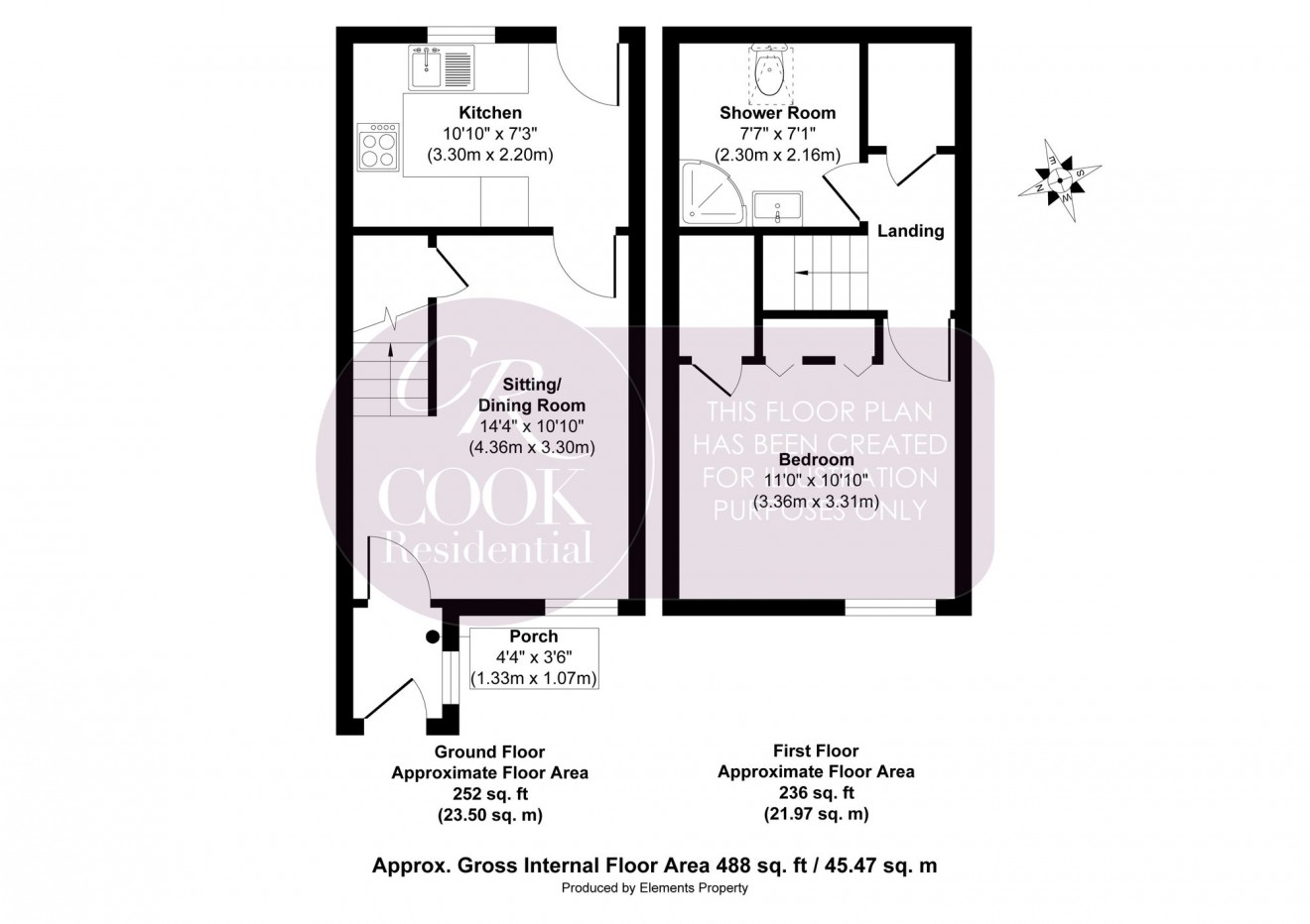 Floorplan for Charlton Park Drive, Cheltenham, GL53