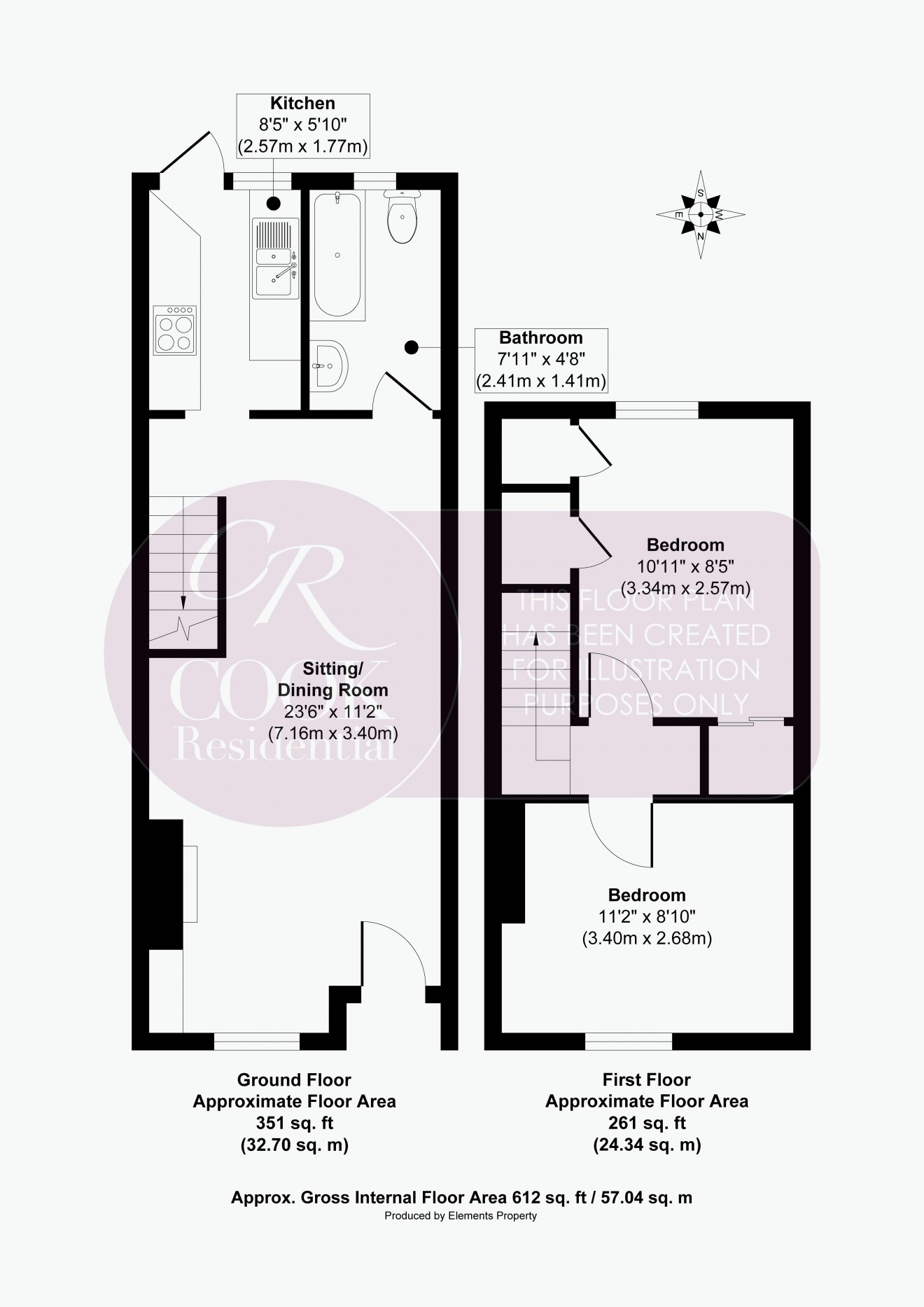 Floorplan for Millbrook Street, Cheltenham