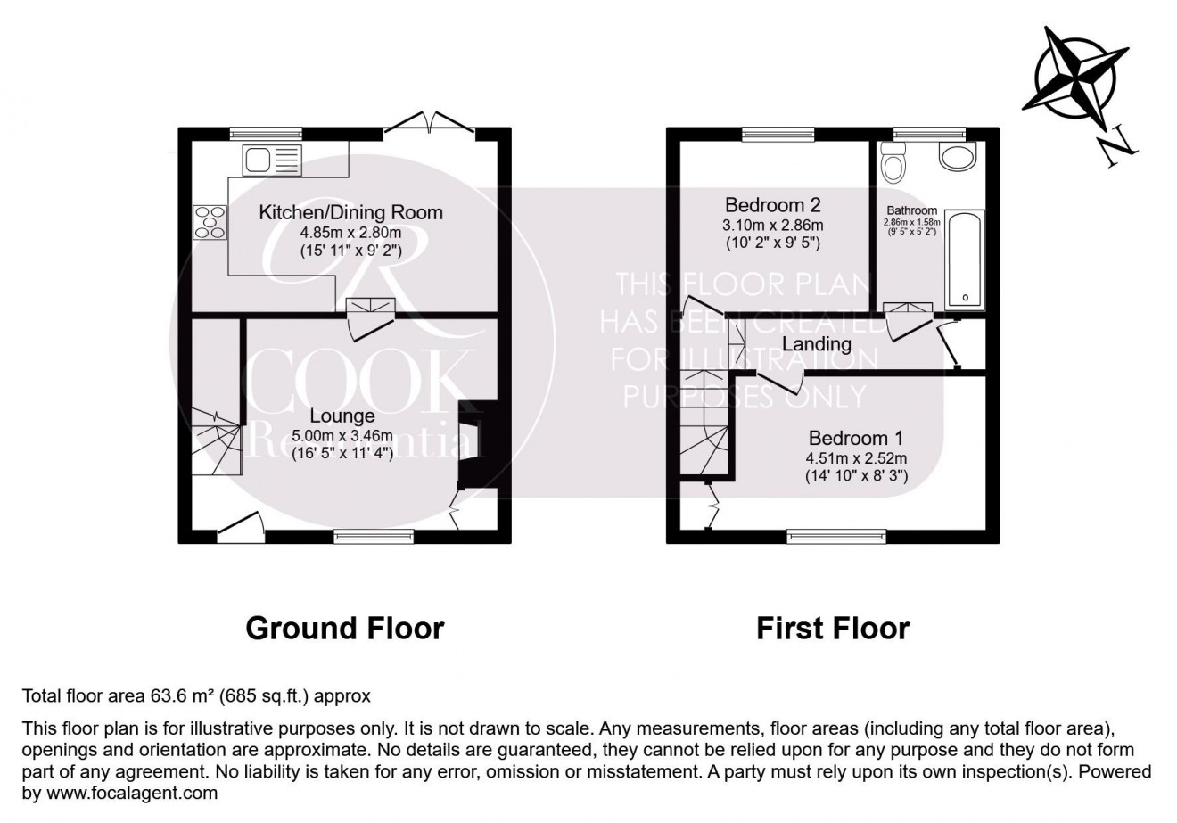 Floorplan for Francis Street, Leckhampton