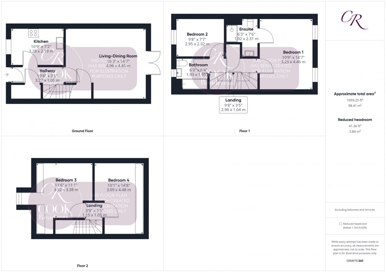 Floorplan for Redmarley Road, Cheltenham