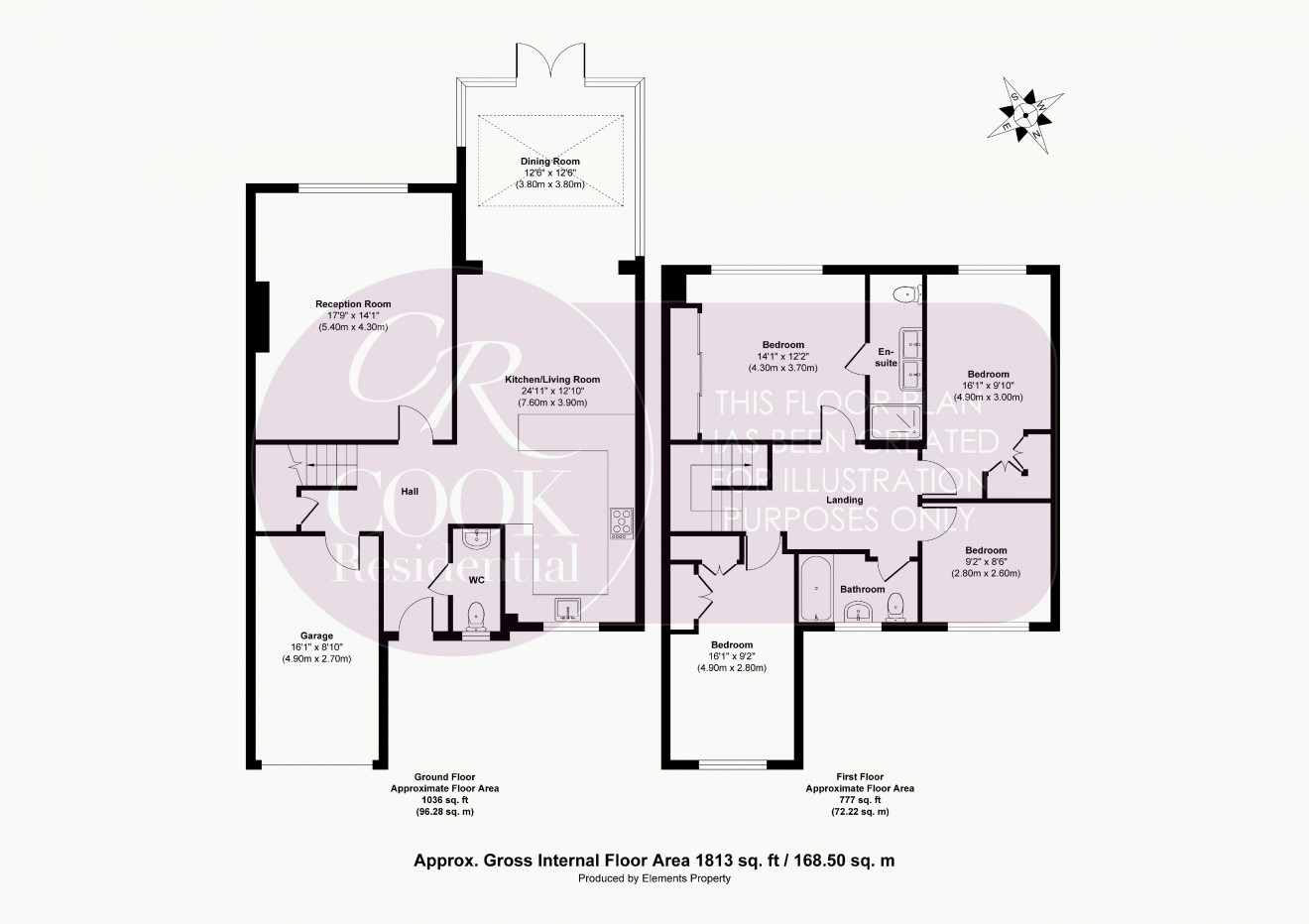 Floorplan for Sydenham Road North, Cheltenham Town Centre