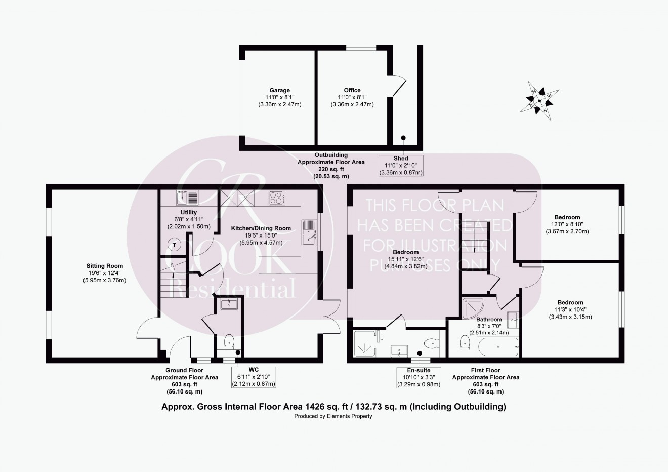 Floorplan for Keynsham Bank, Cheltenham