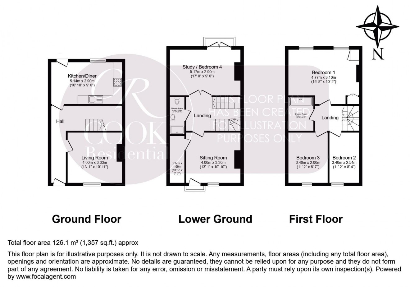 Floorplan for St. Philips Street, Leckhampton