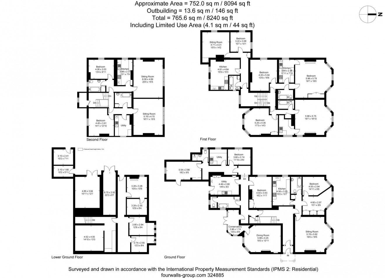 Floorplan for Leckhampton Hill, Leckhampton