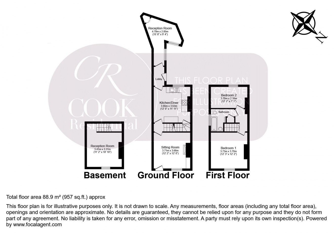 Floorplan for Dunalley Parade, St. Pauls