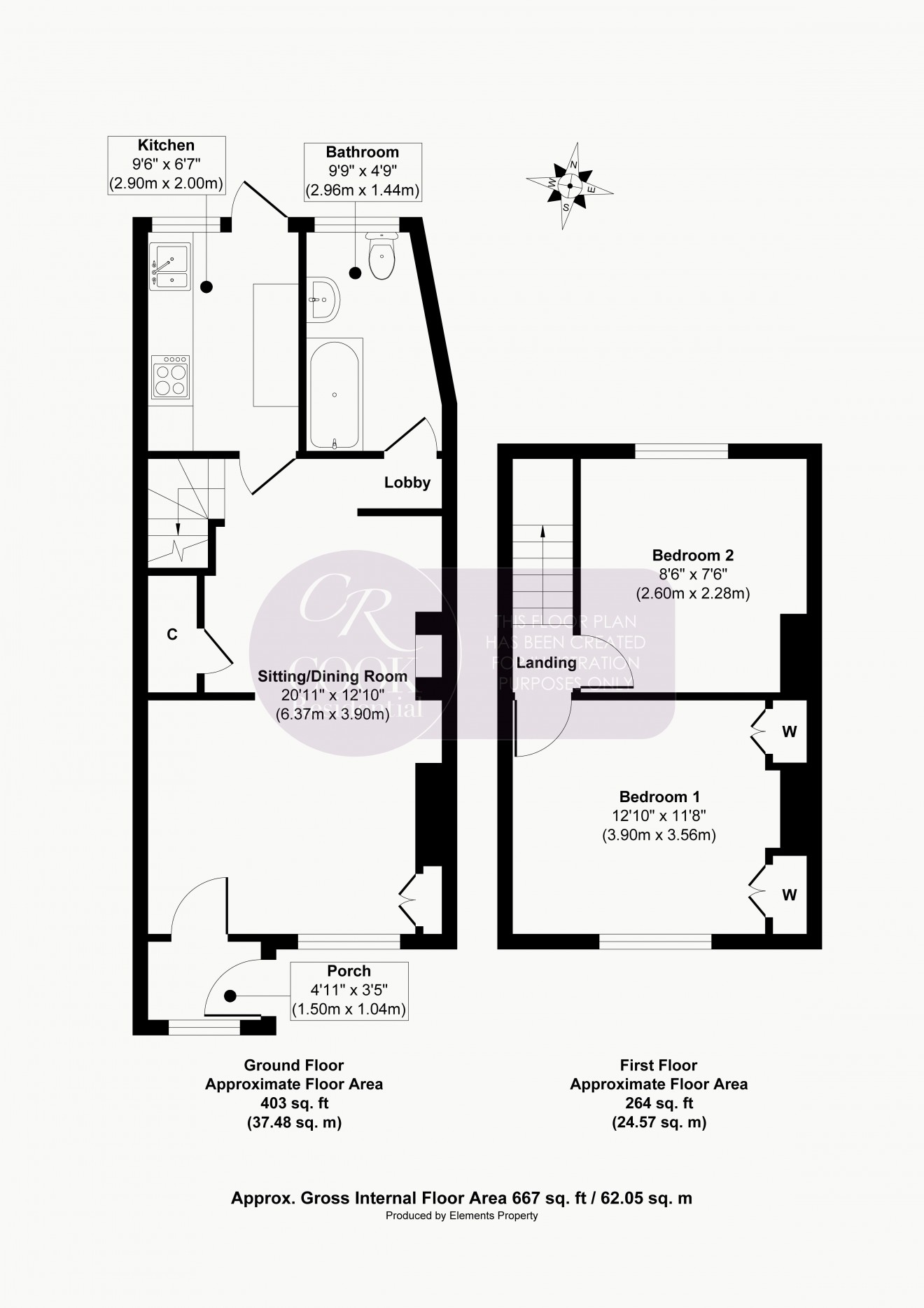 Floorplan for Fairhaven Street, Cheltenham