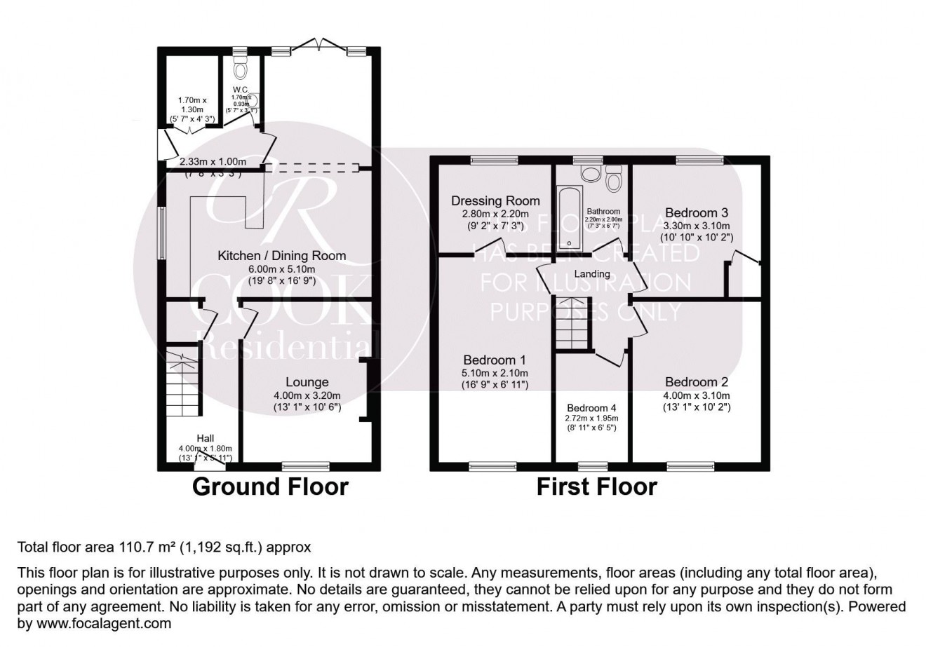 Floorplan for Hollis Road, Hatherley