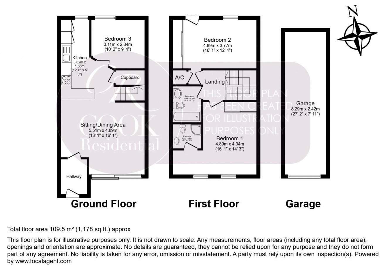 Floorplan for Lansdown Road, Cheltenham