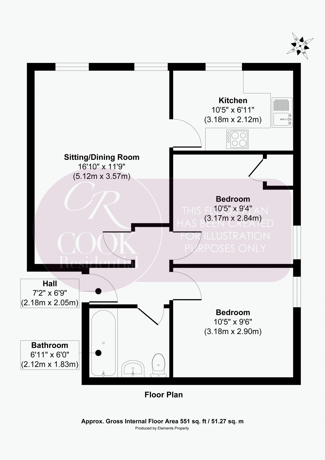 Floorplan for Pittville Circus, Pittville