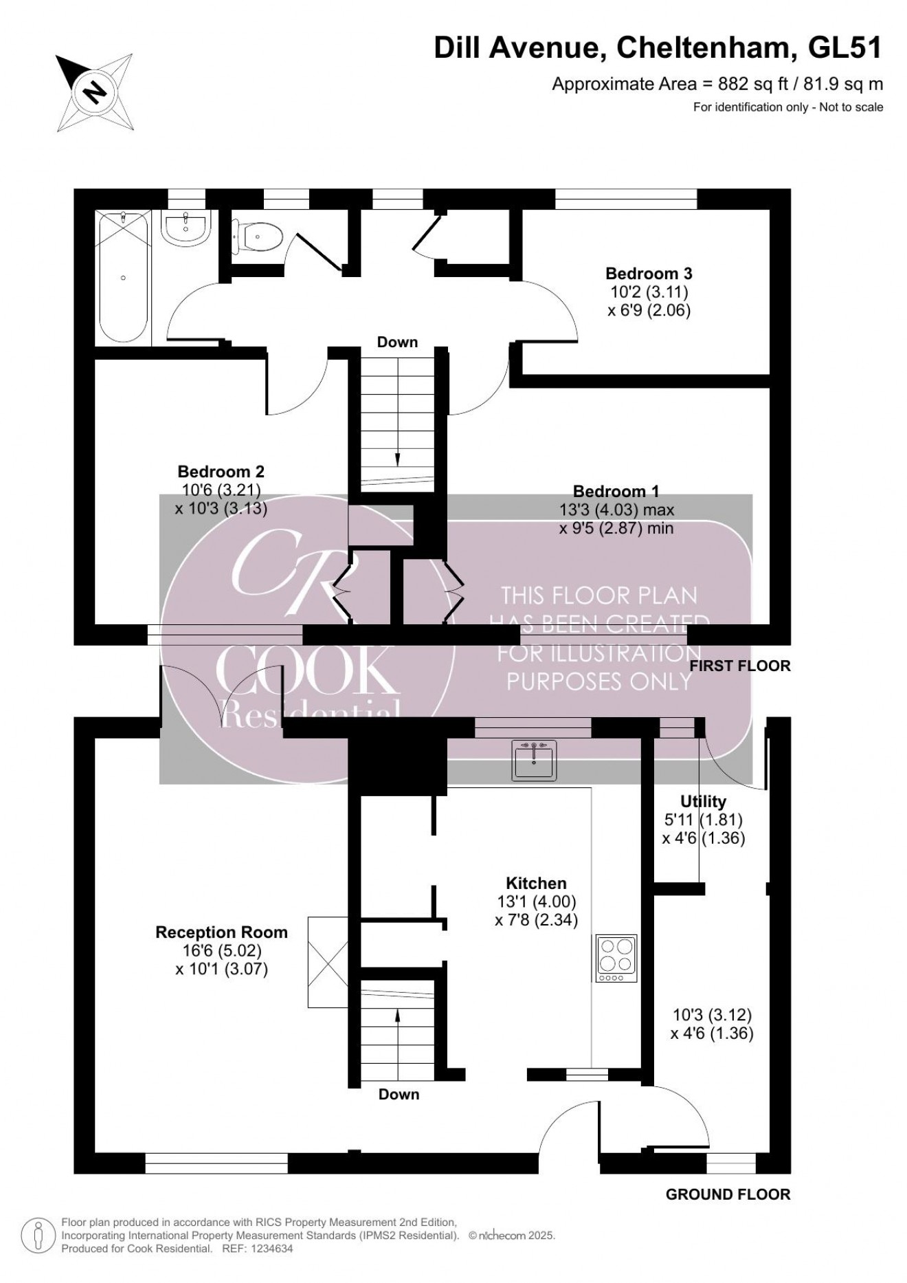 Floorplan for Dill Avenue, Cheltenham