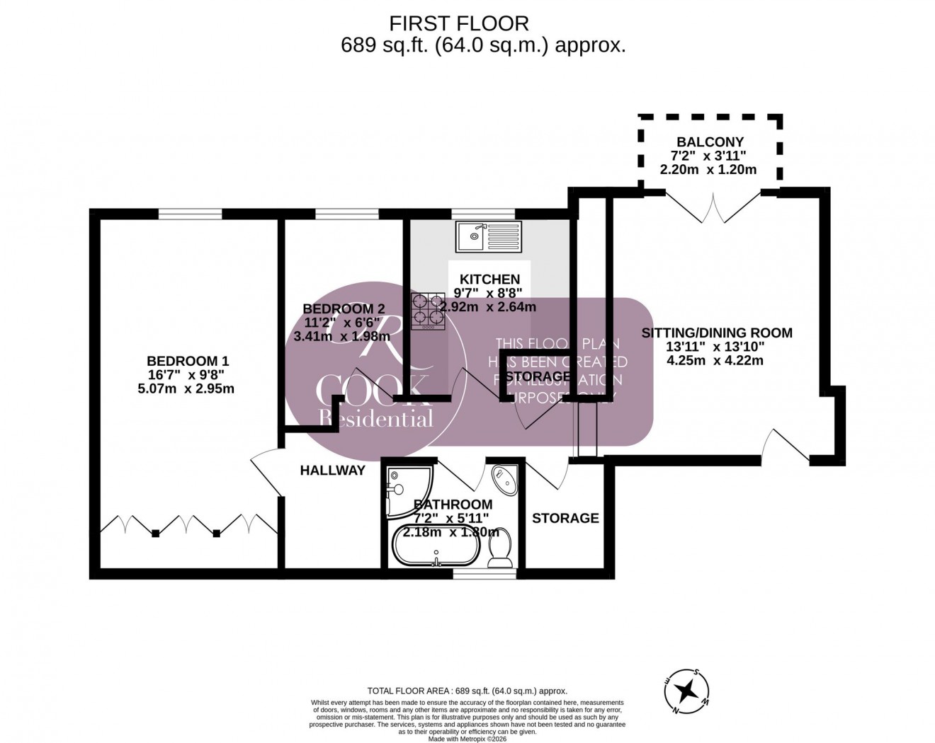 Floorplan for Malvern Road, Cheltenham