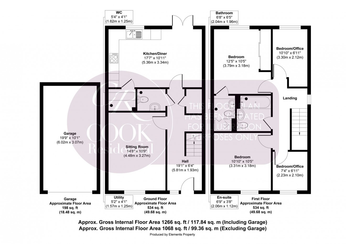 Floorplan for College Drive, Cheltenham, GL51