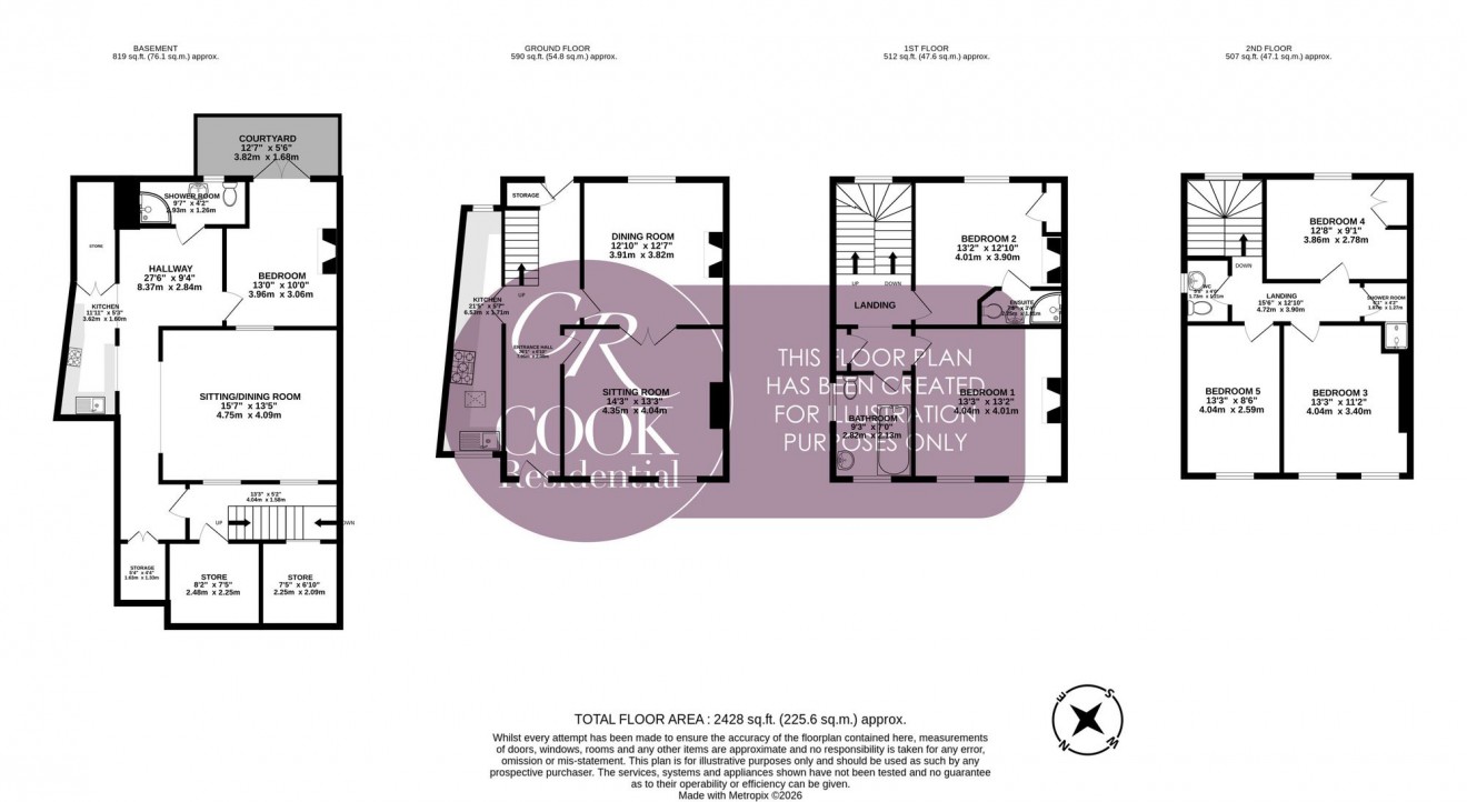 Floorplan for Berkeley Street, Cheltenham Town Centre