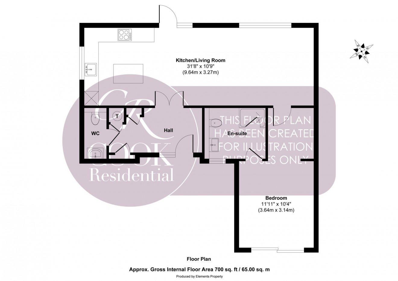 Floorplan for Carlton Street, Cheltenham