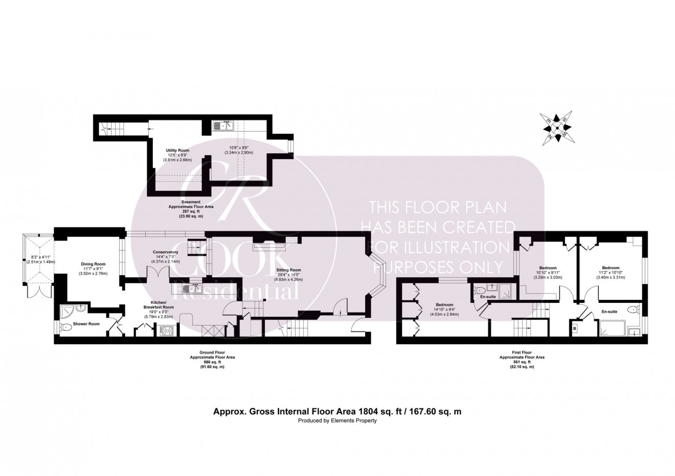 Floorplan for Sandford Street, Cheltenham, GL53