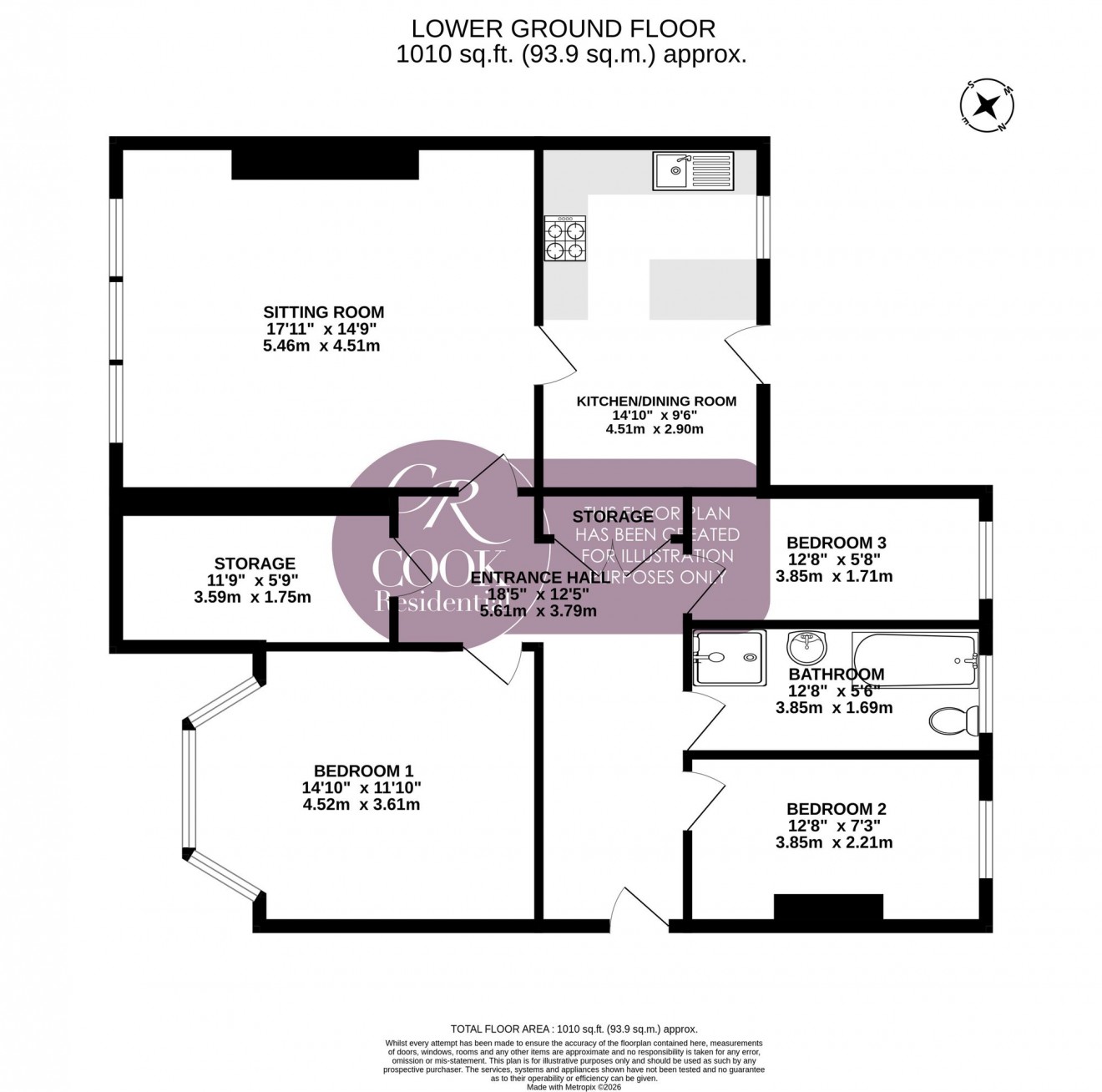 Floorplan for Shurdington Road, Cheltenham