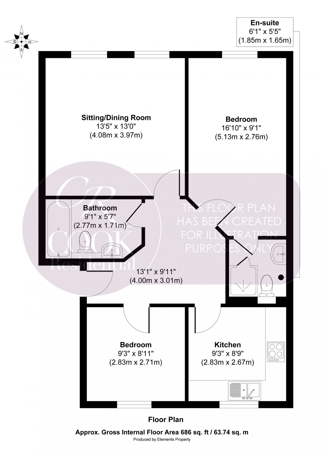 Floorplan for Sherborne Street, Cheltenham Town Centre