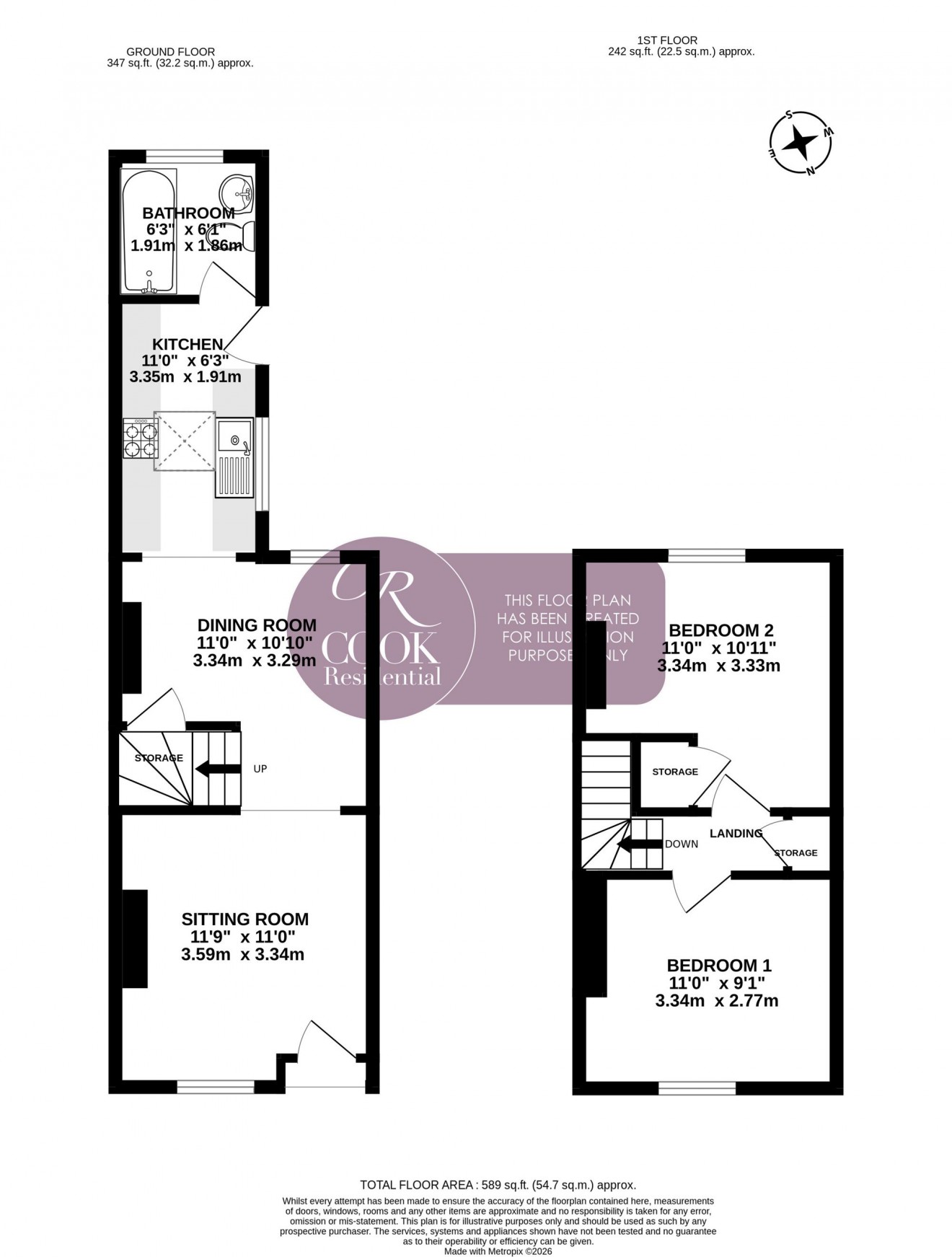 Floorplan for Millbrook Street, Cheltenham