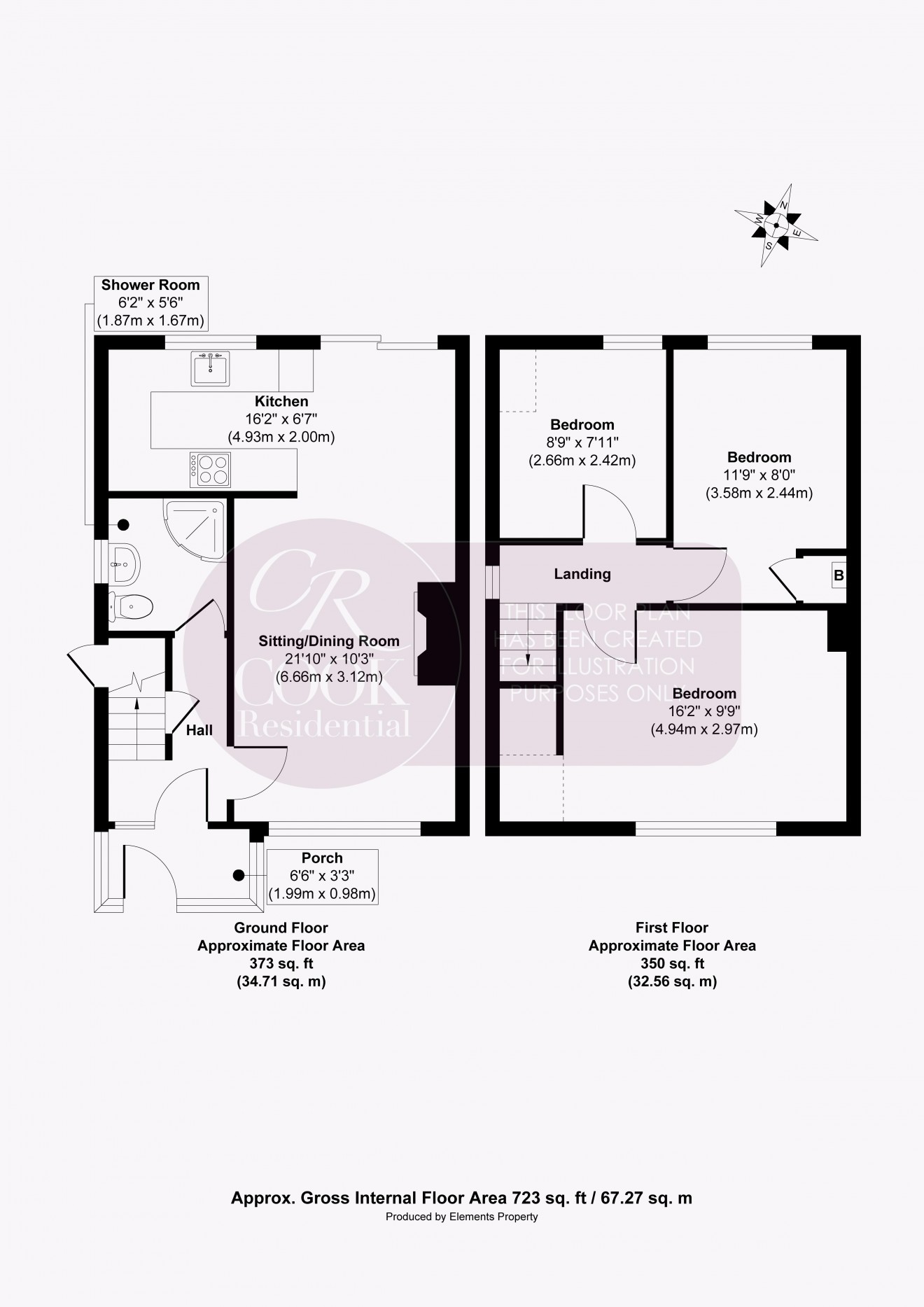 Floorplan for Stanway Road, Benhall