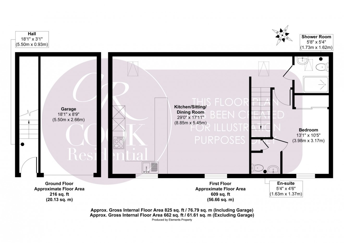 Floorplan for Kingfisher Drive, Cheltenham, GL51