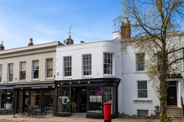 View Malden Road, Cheltenham Town Centre