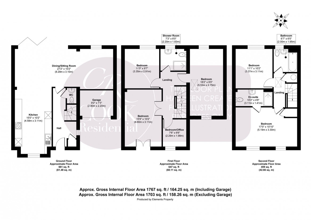 Floorplan for Clay Pit Grove, Cheltenham, GL51