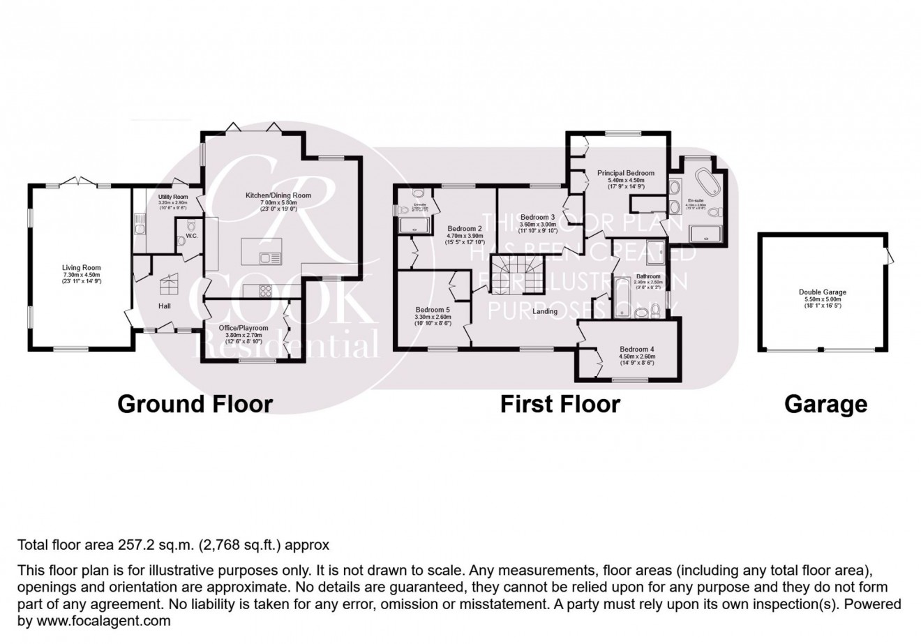 Floorplan for Lime Close, Norton, GL2