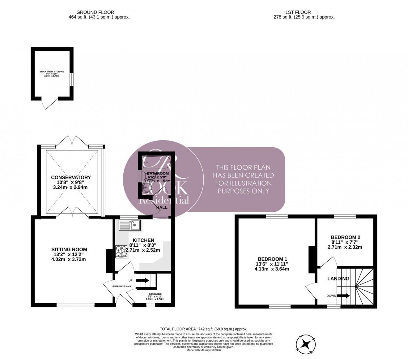 Floorplan for Hope Street, Cheltenham