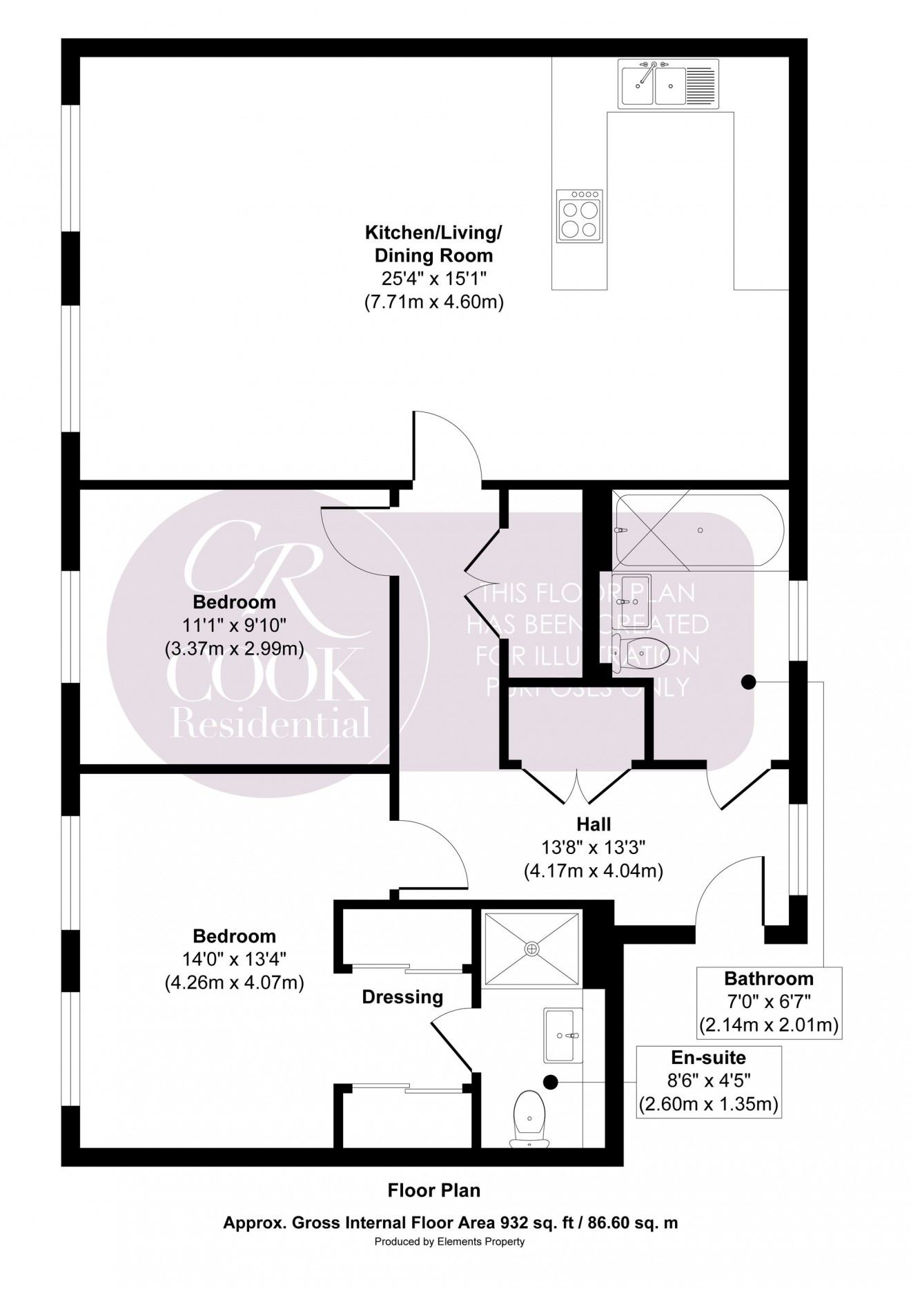 Floorplan for Prince Regent Mews, Cheltenham Town Centre