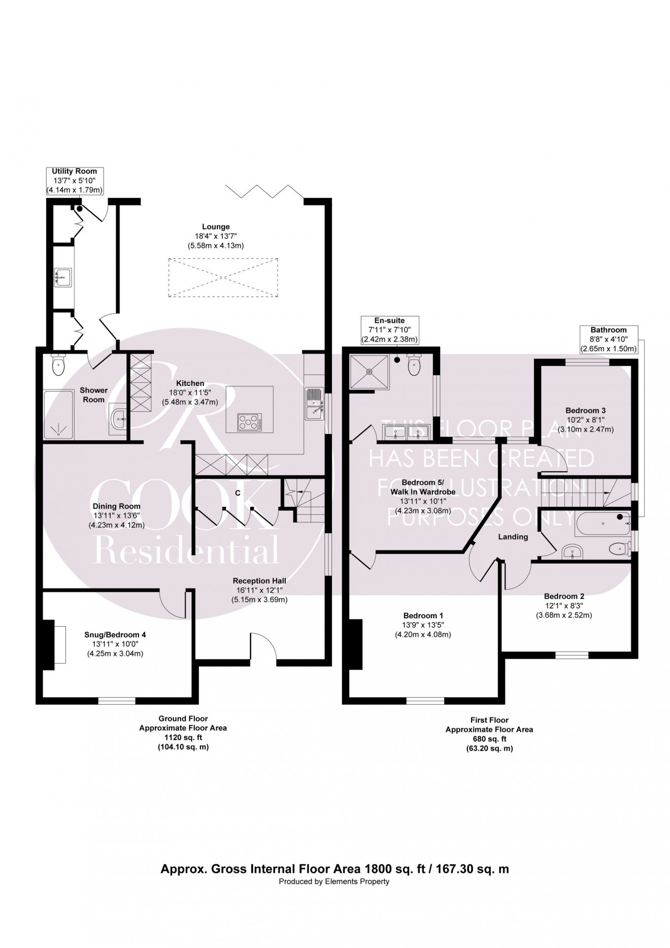 Floorplan for Pheasant Lane, Cheltenham, GL51