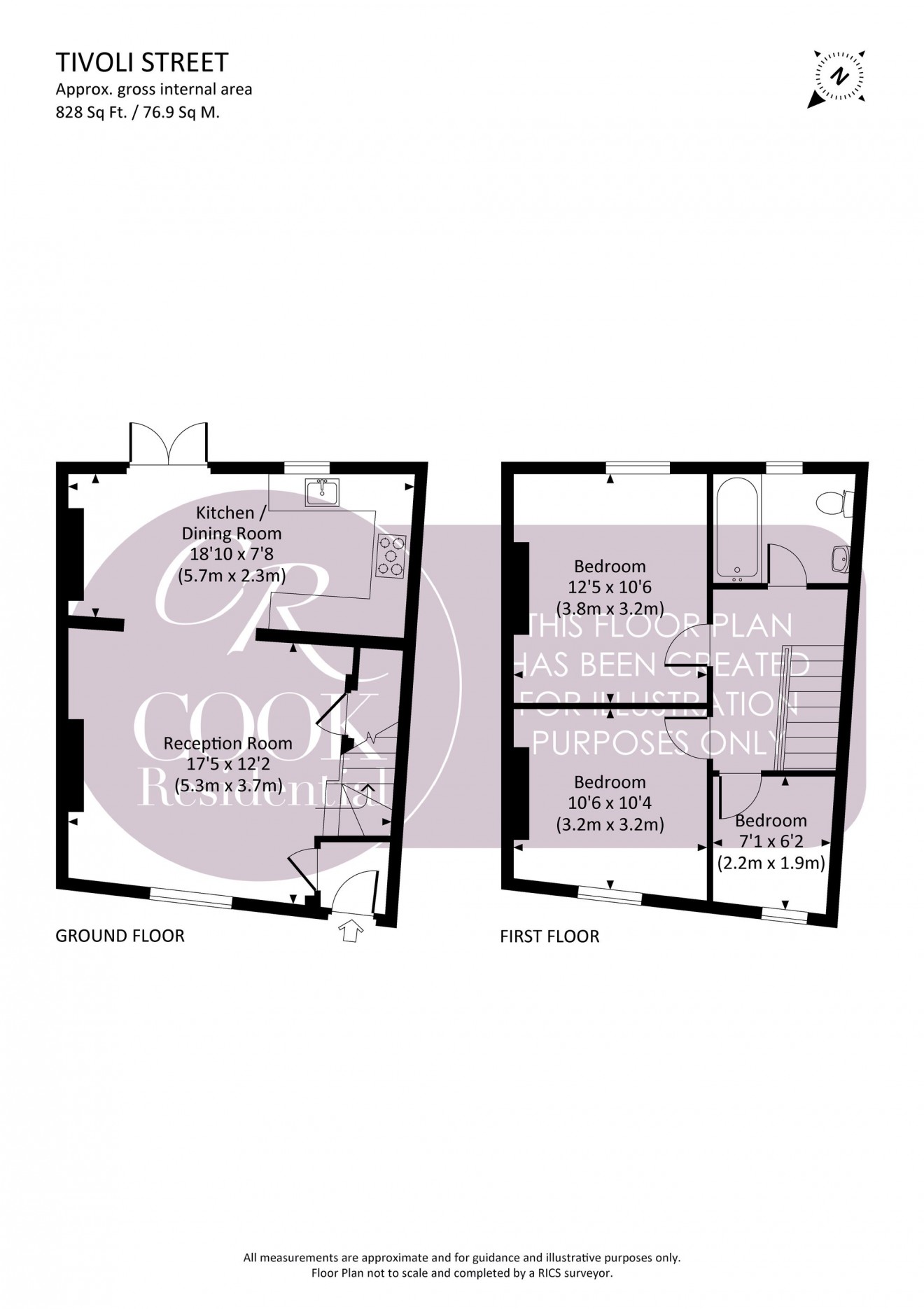 Floorplan for Tivoli Street, Tivoli