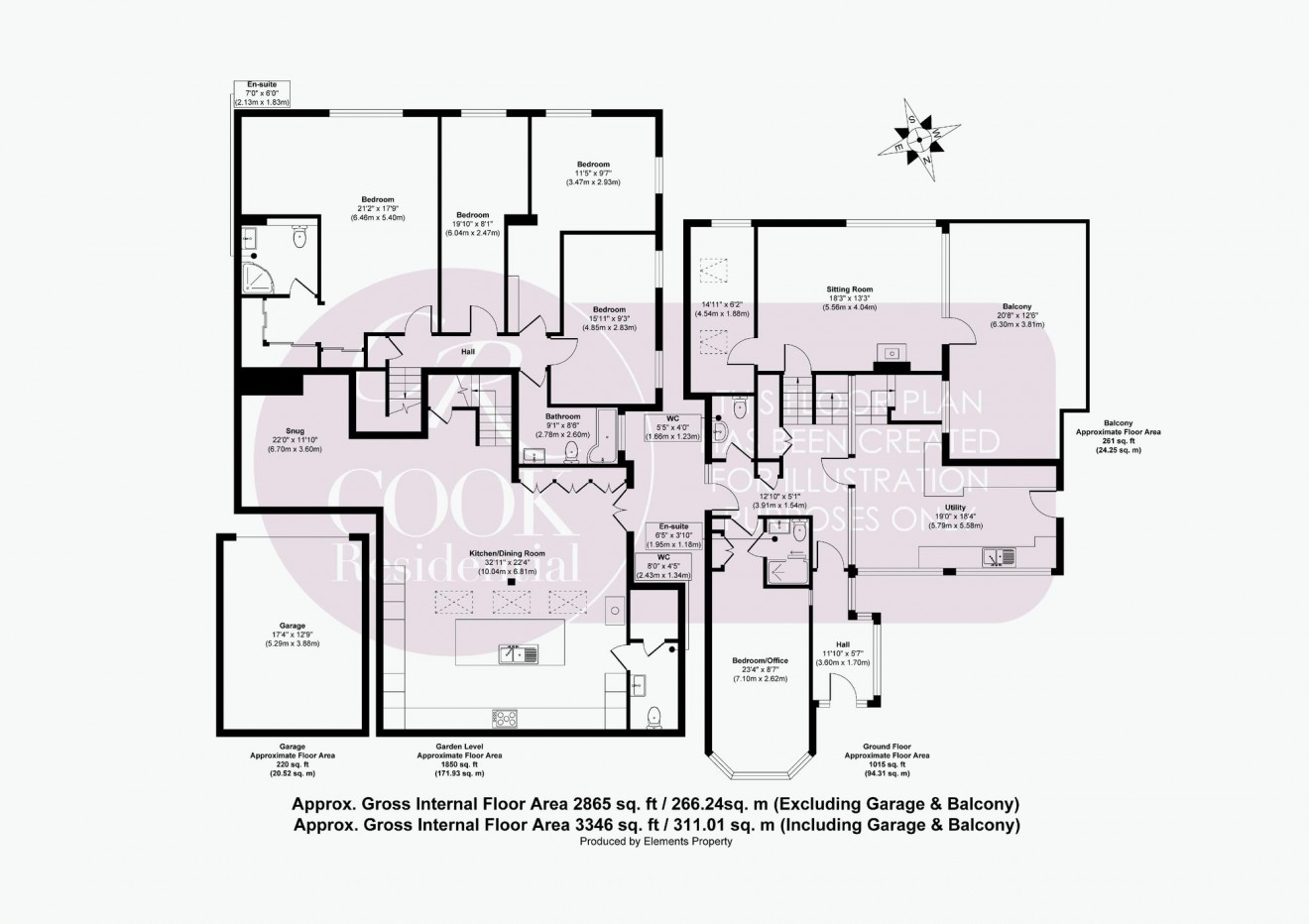 Floorplan for Shurdington Road, Cheltenham, GL53