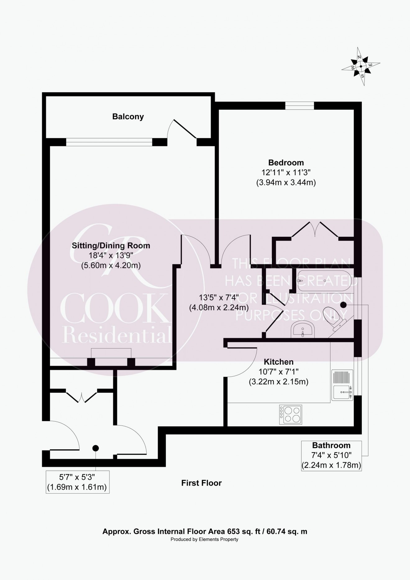 Floorplan for Pittville Circus Road, Cheltenham, GL52