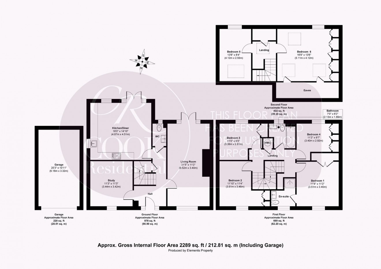 Floorplan for Withington Close, Cheltenham, GL52