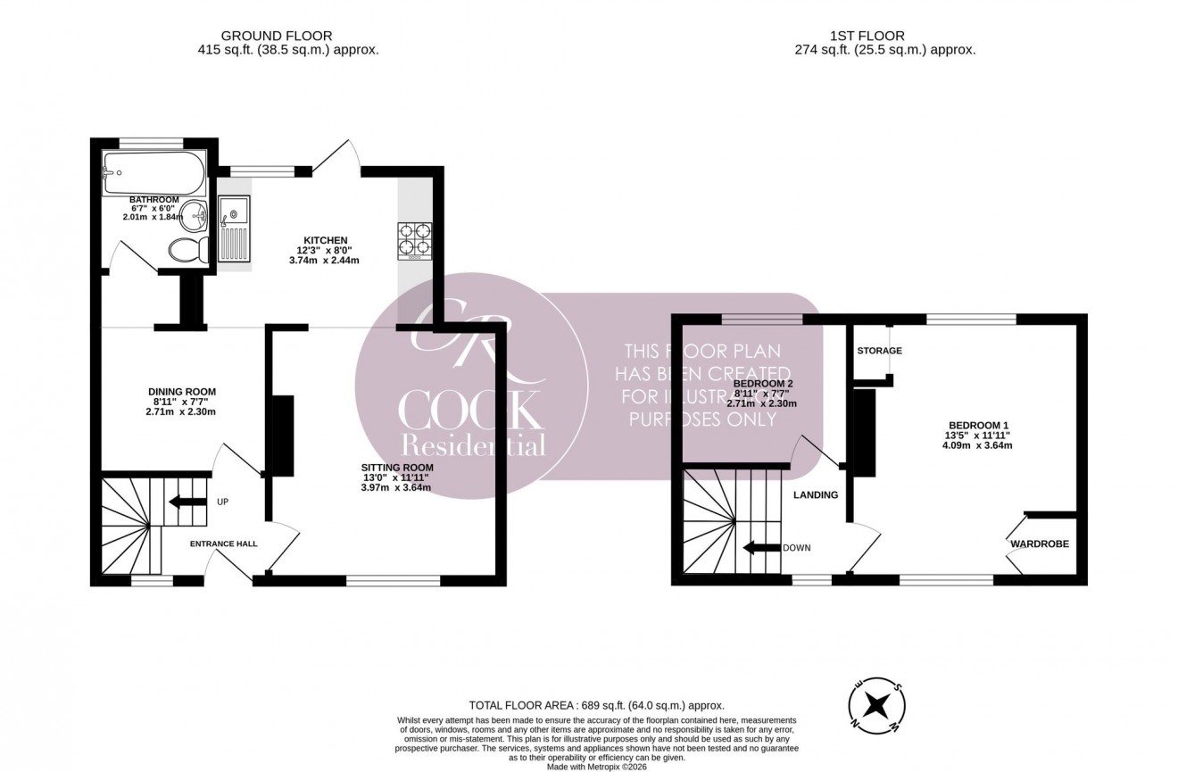 Floorplan for Hope Street, Cheltenham