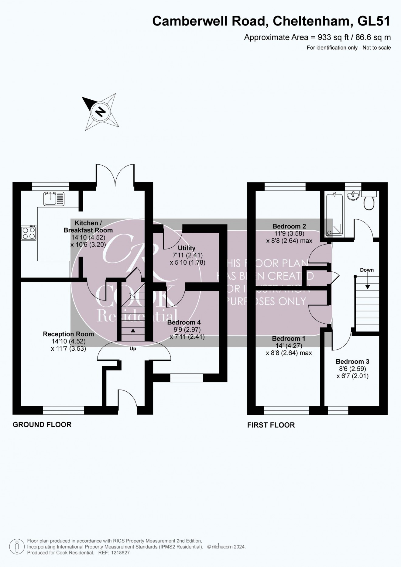 Floorplan for Camberwell Road, Cheltenham