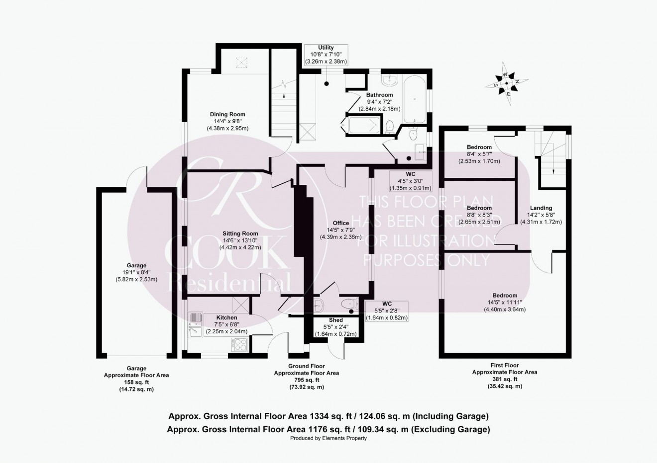 Floorplan for 11 Cudnall Street, Charlton Kings, GL53