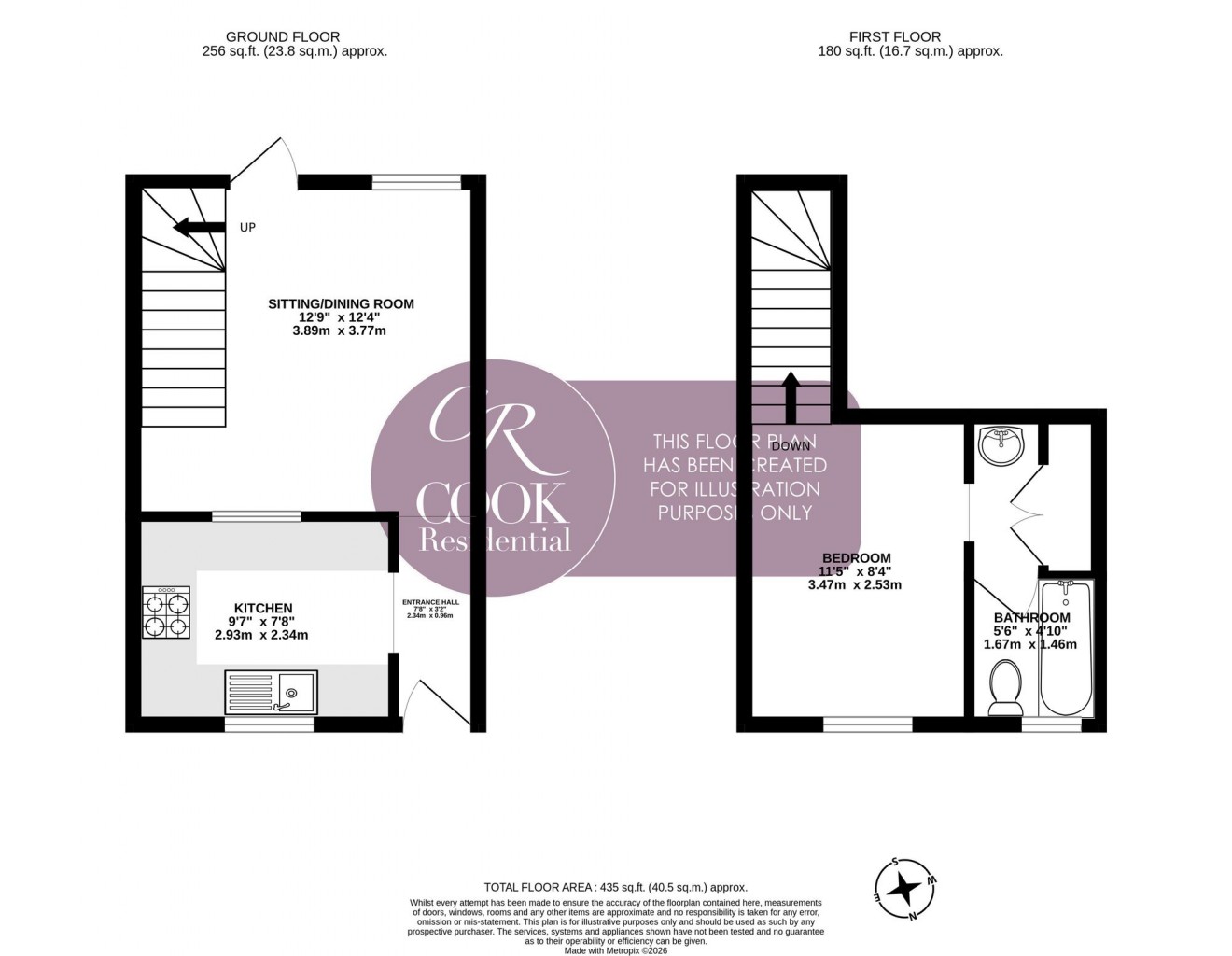 Floorplan for River Leys, Swindon Village
