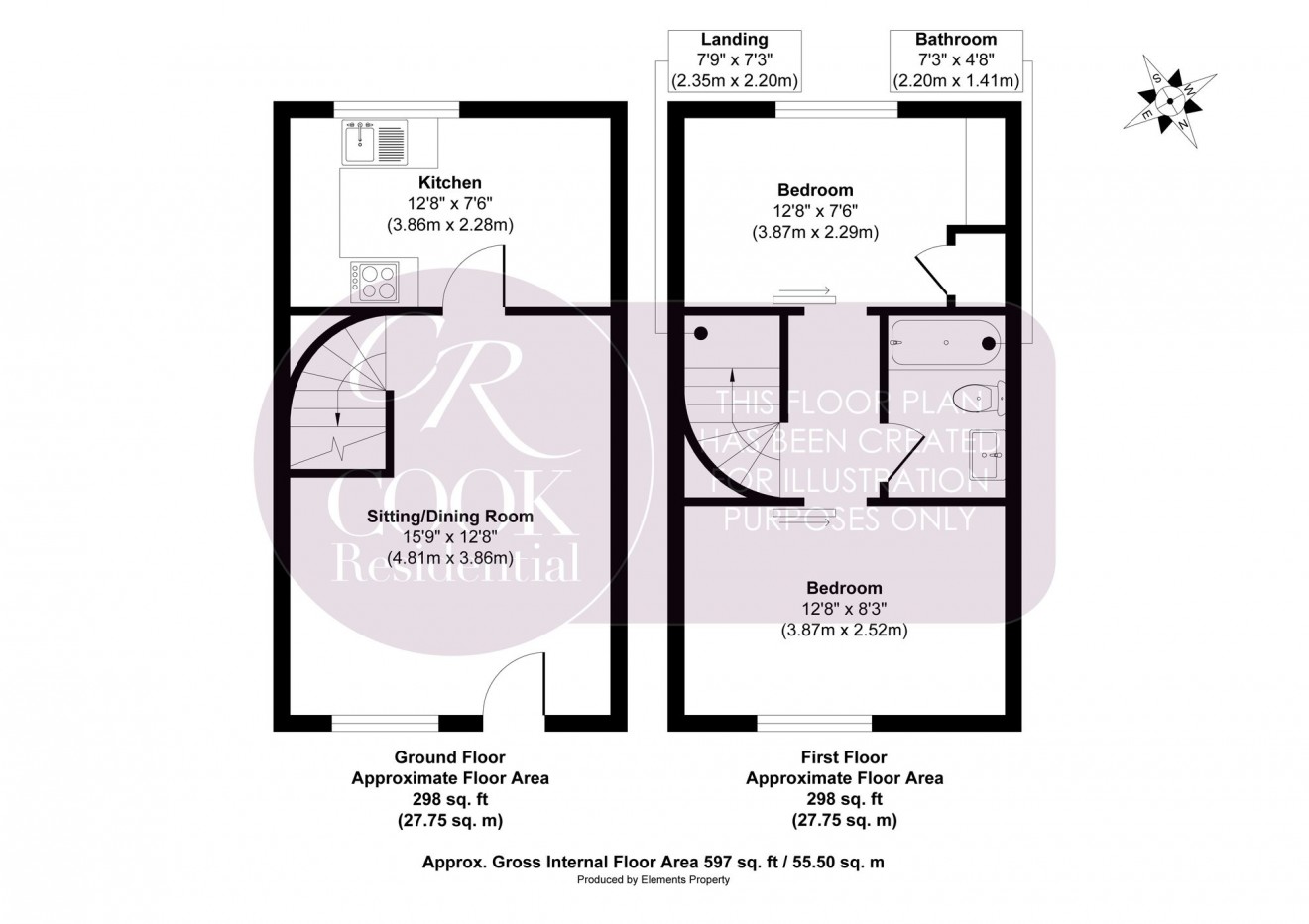 Floorplan for Tom Price Close, Cheltenham, GL52