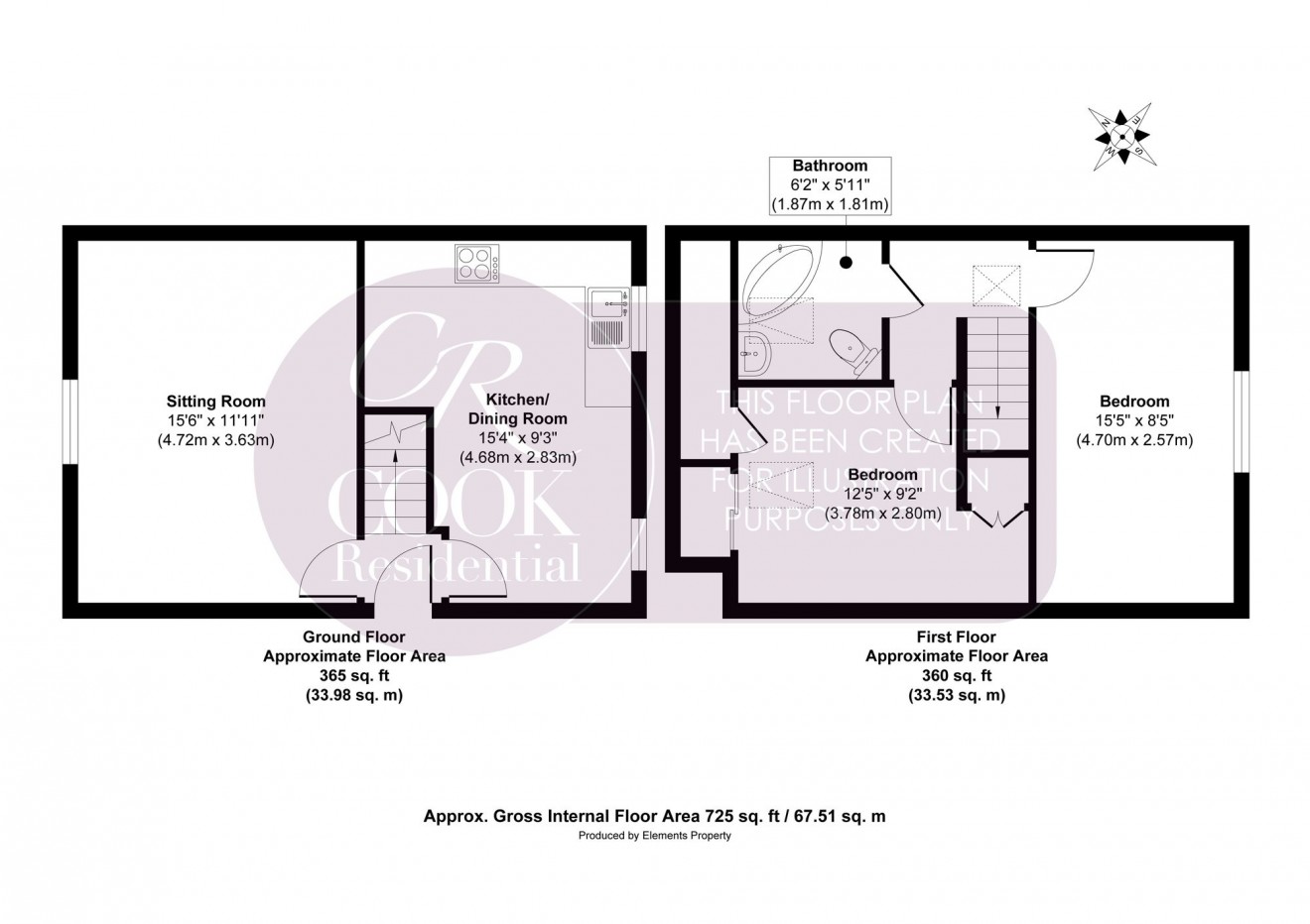 Floorplan for Bath Road, Playhouse Court Bath Road, GL53