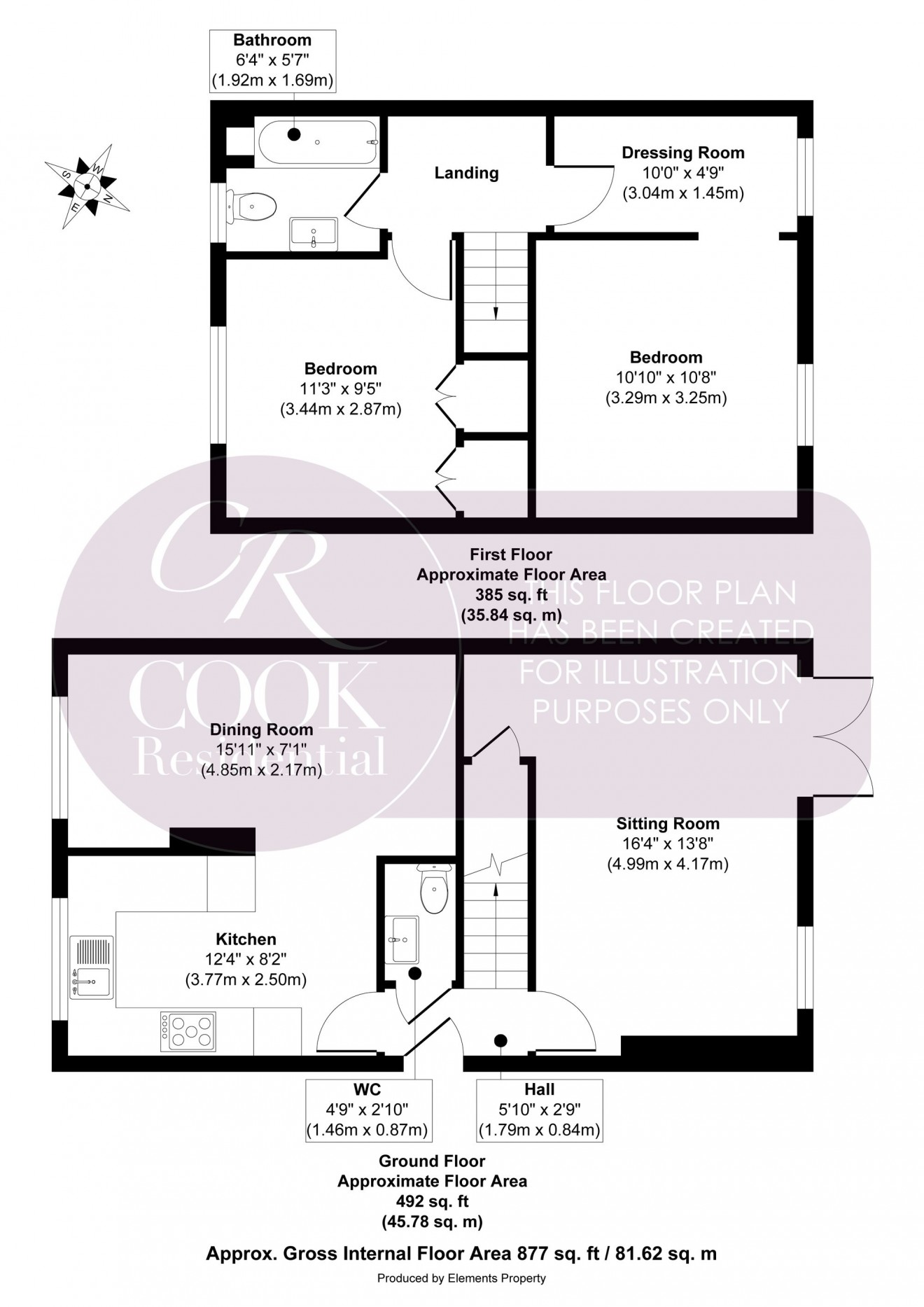 Floorplan for Minster Close, Bishops Cleeve, GL52