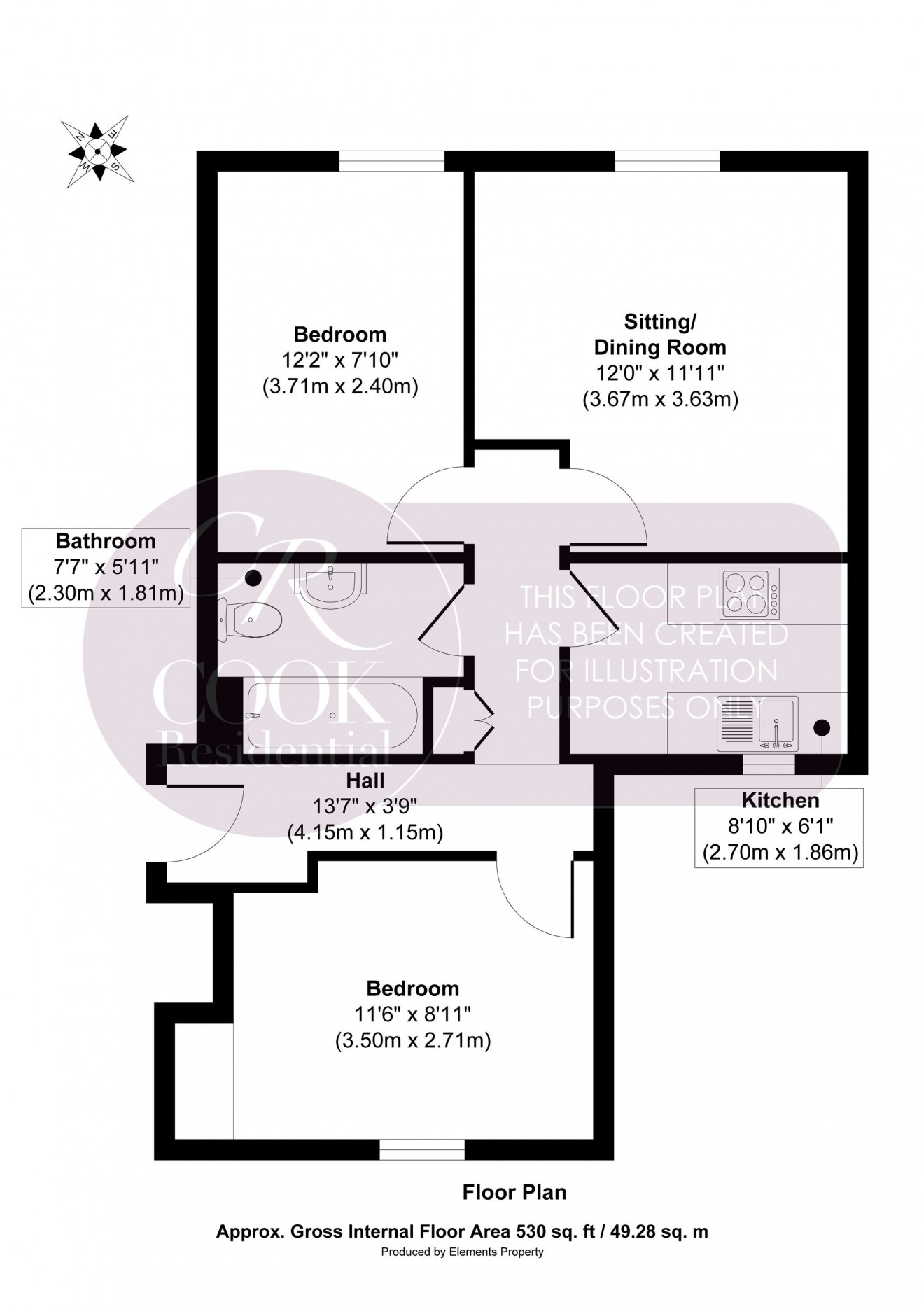 Floorplan for High Street, Cheltenham, GL50