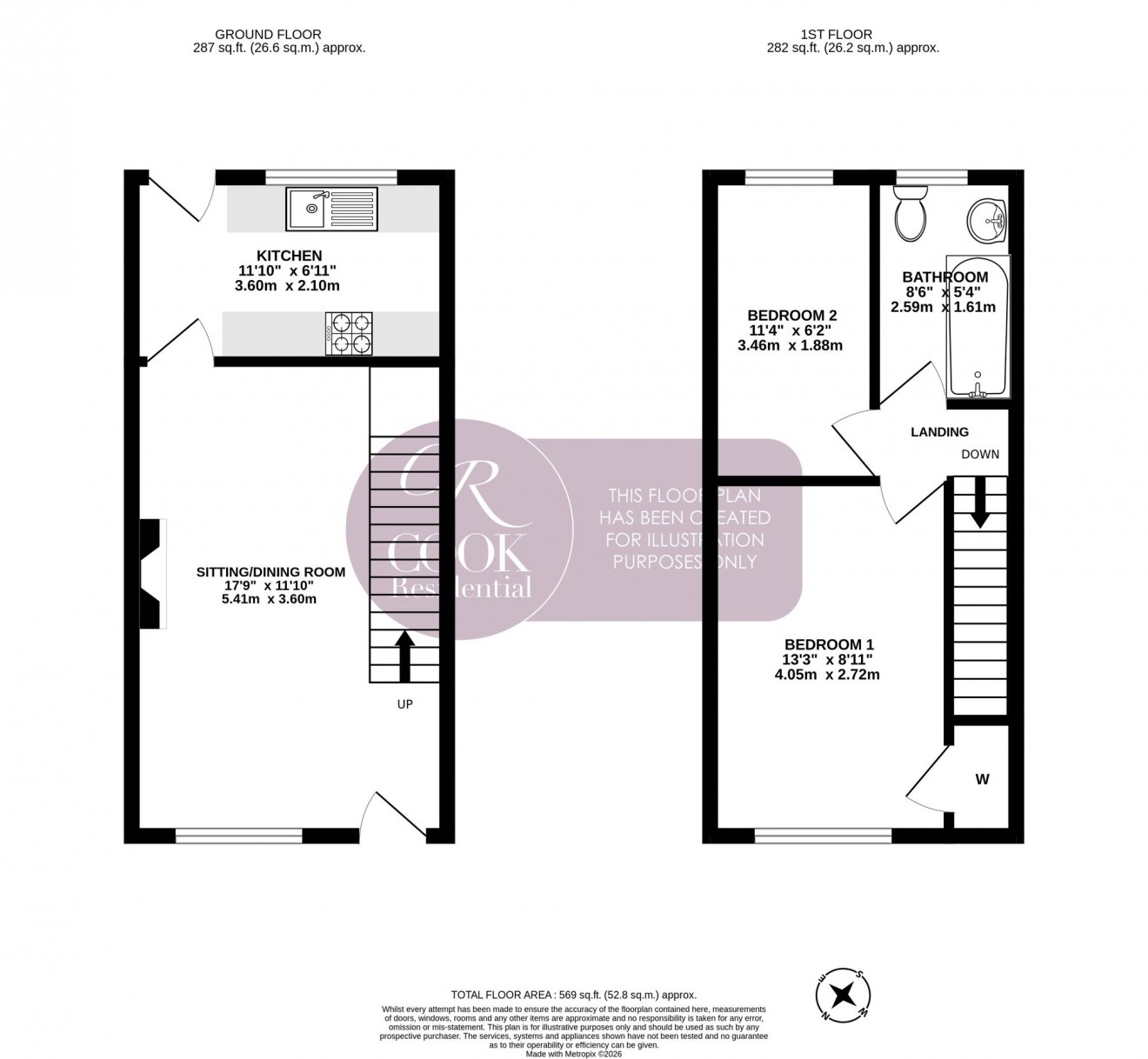 Floorplan for Windyridge Gardens, Cheltenham