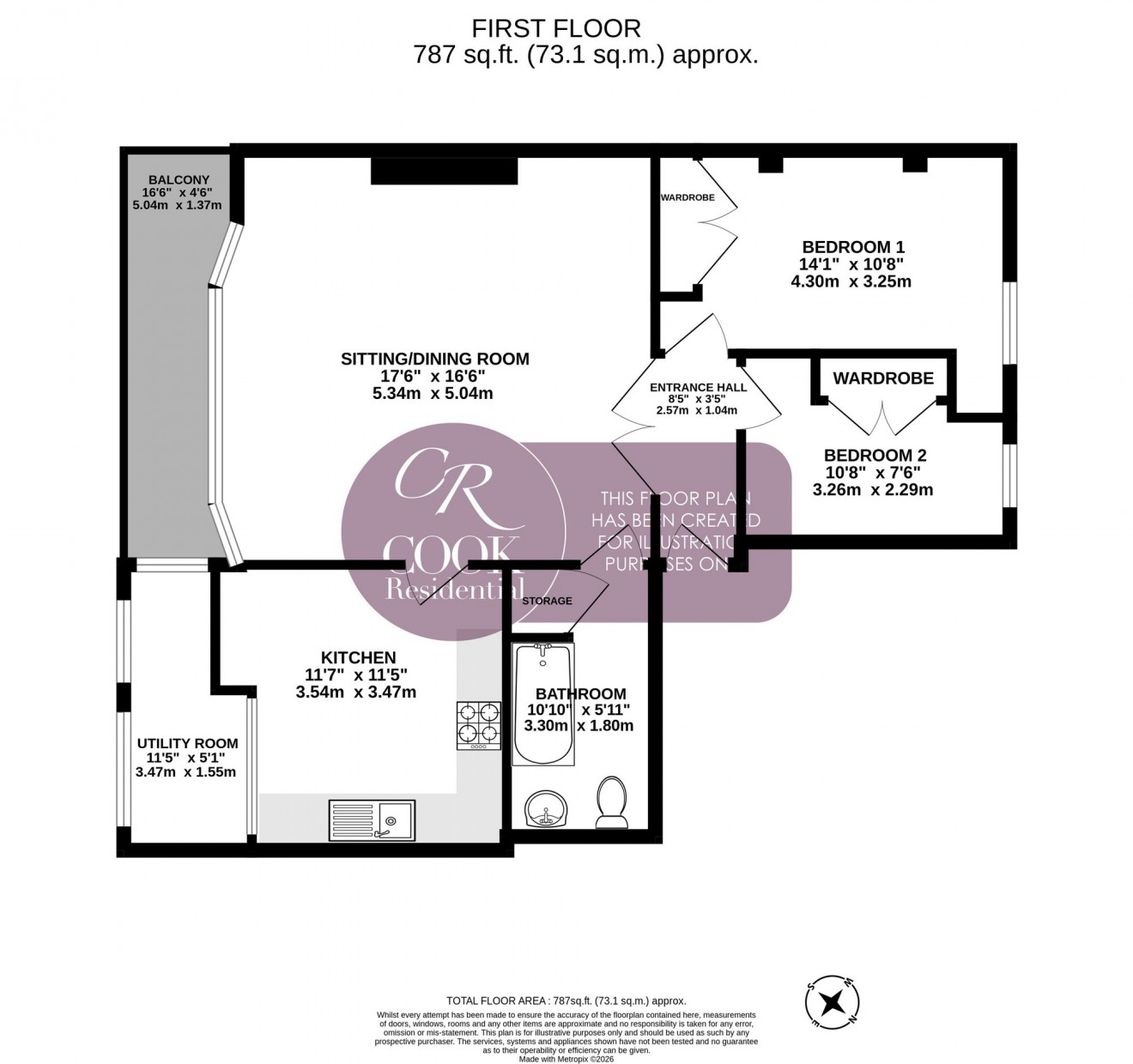 Floorplan for Malvern Road, Lansdown