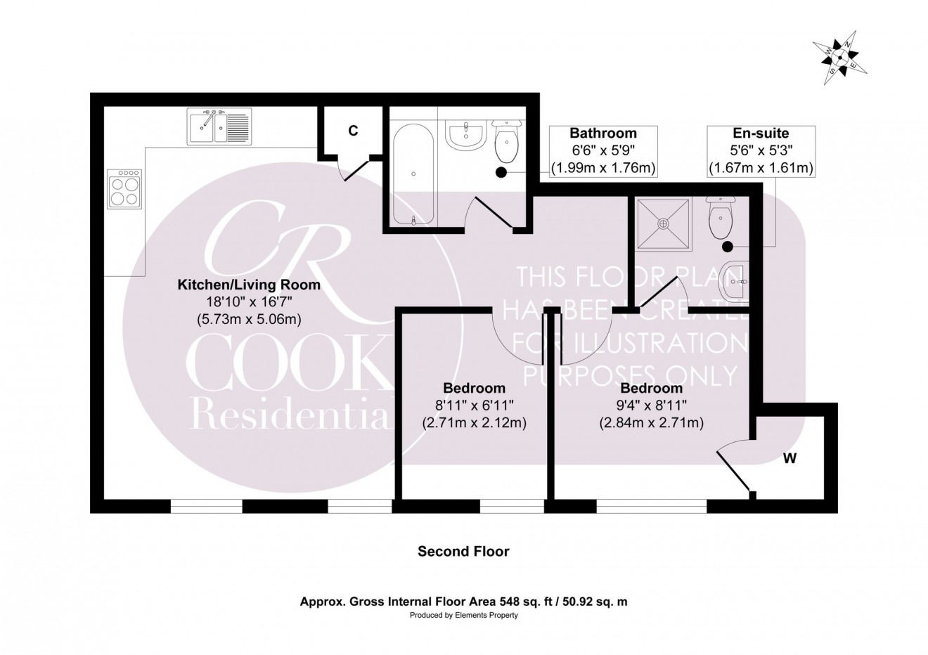 Floorplan for Bath Street, Cheltenham Town Centre