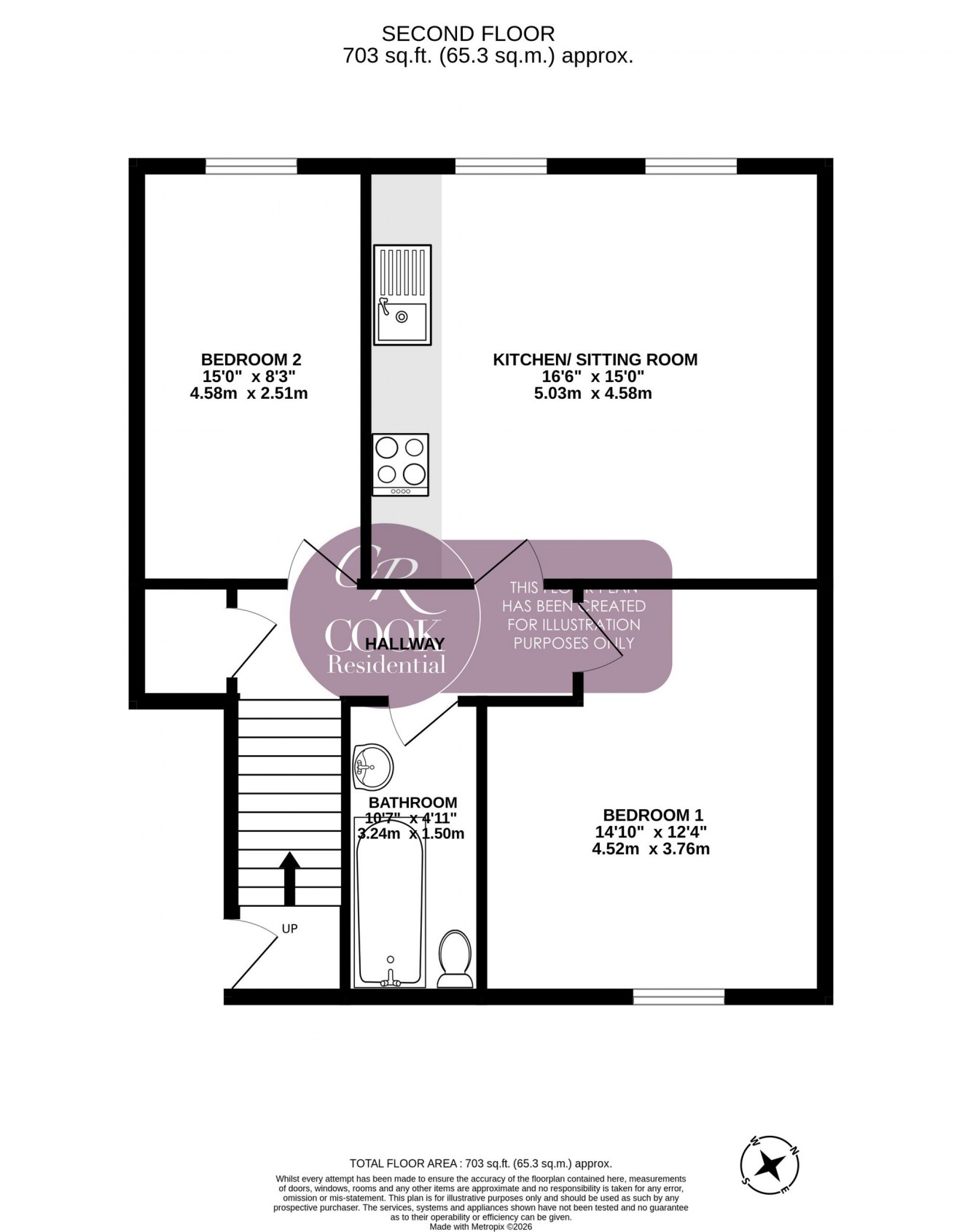 Floorplan for Winchcombe Street, Cheltenham