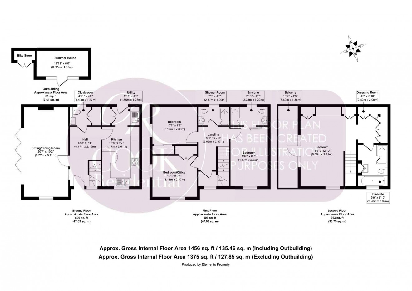 Floorplan for Netherwood Gardens, Cheltenham, GL51