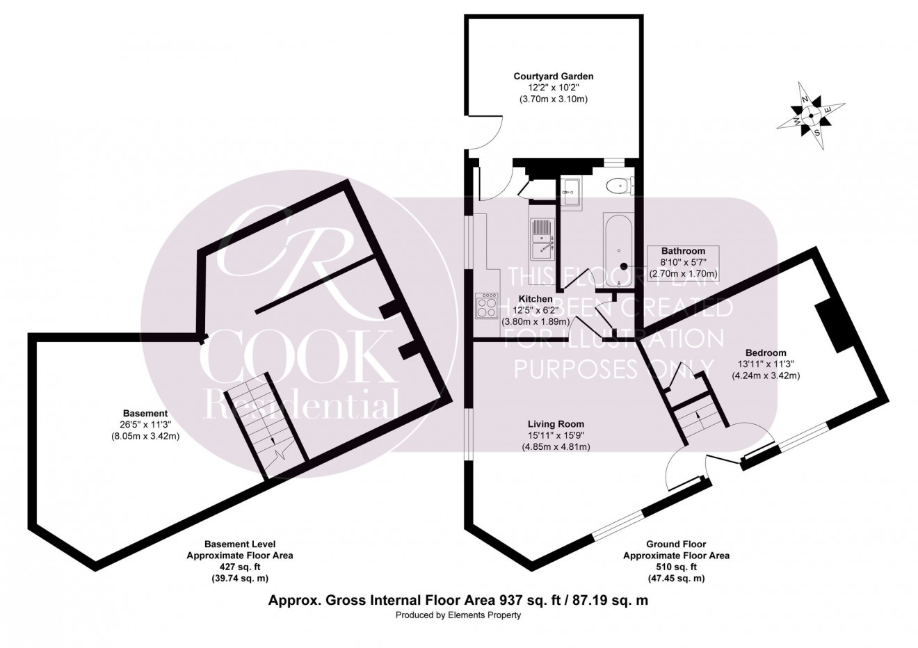 Floorplan for New Street, Cheltenham, GL50